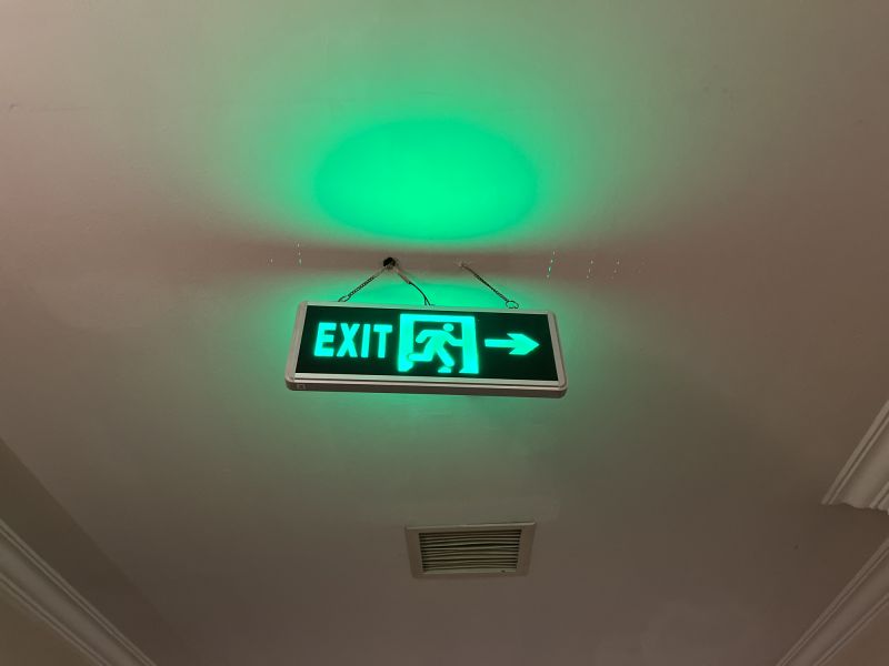 Fire Exit Sign Installation in Denver, CO